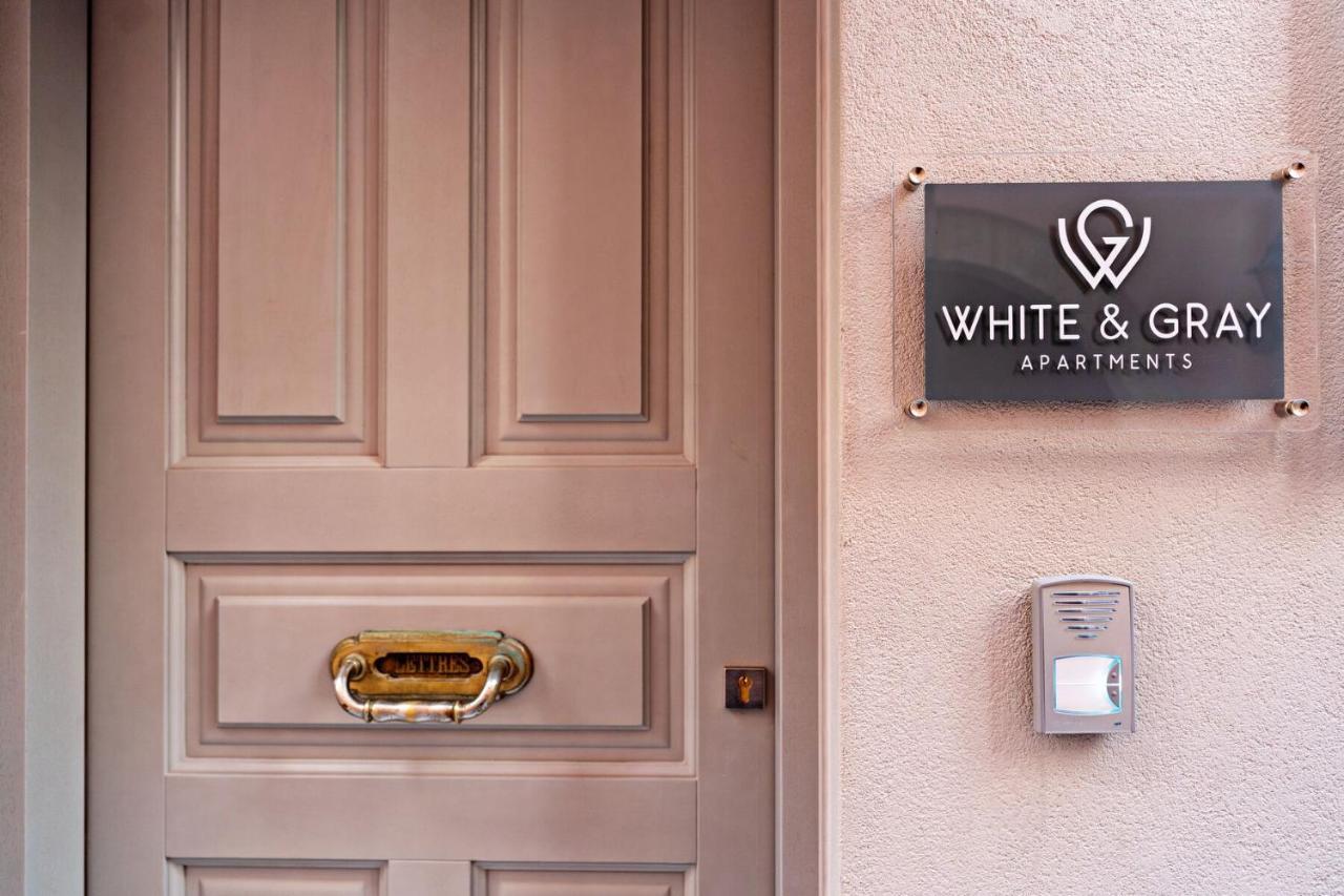 White & Gray Apartment Rethymno  Bagian luar foto